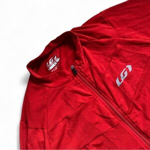 Louis Garneau size M red cycling jacket